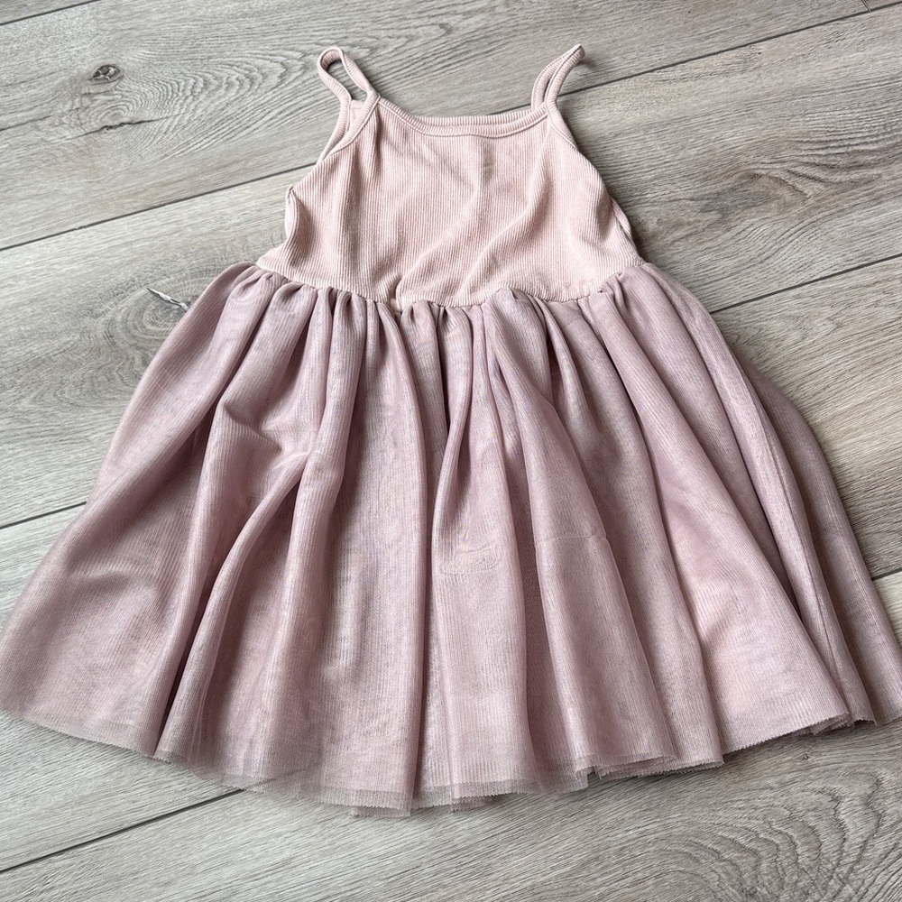 Tan neutral tutu Dress